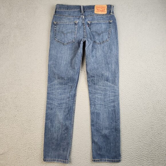 Levis 511 Jeans Mens 31x32 Blue Slim Fit Stretch Modern Denim Classic American - Picture 2 of 10
